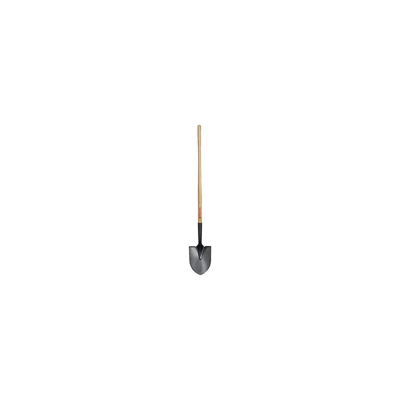 #2 Round Point Shovel 15 Gauge 48" Wood Handle